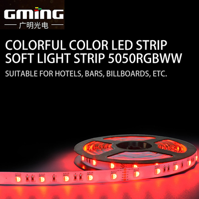 Bassa striscia d'organizzazione lineare flessibile della luce di RGB WW della luce di striscia di tensione 5050 LED