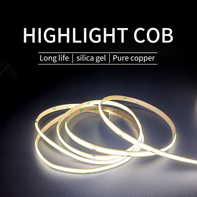 Striscia LED COB flessibile dimmerabile 120 gradi Striscia LED COB impermeabile per esterni
