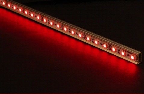 Lampade fluorescenti impermeabili della copertura LED del PC, strisce piane della luce del motociclo LED di Dsi