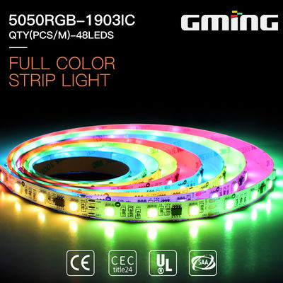 Luce di striscia di UCS1903-8 48leds/m 530nm 9.6W RGB SMD5050 LED